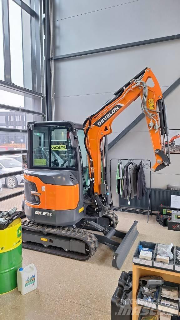 Develon DX 27 Z-7 Mini ekskavatori < 7 t