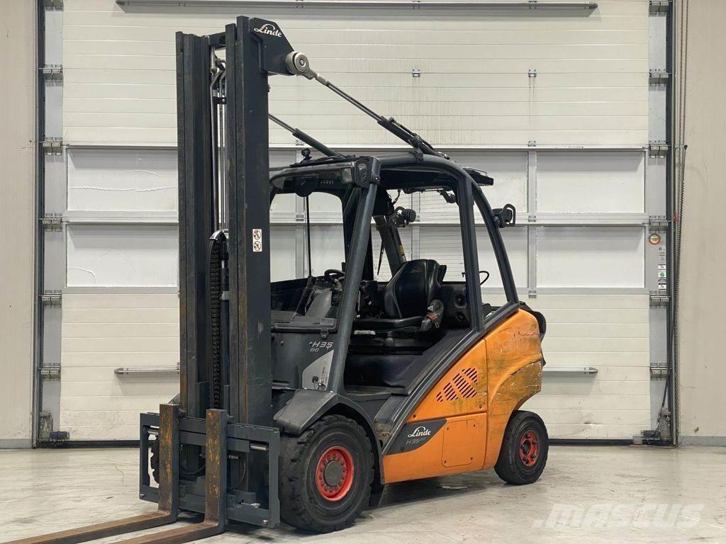 Linde H35T-02 LPG tehnika