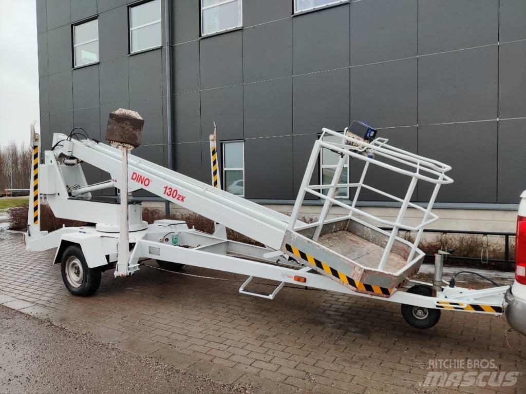 Dino 130ZX Pacēlājplatformas - piekabes