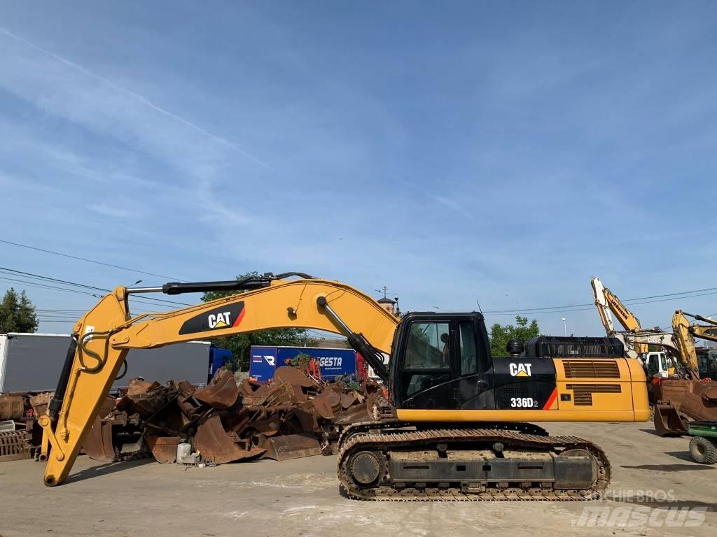 CAT 336D2 Kāpurķēžu ekskavatori