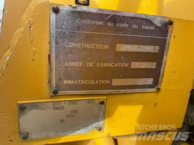 Ammann DTV 213D Divvalču grunts veltņi