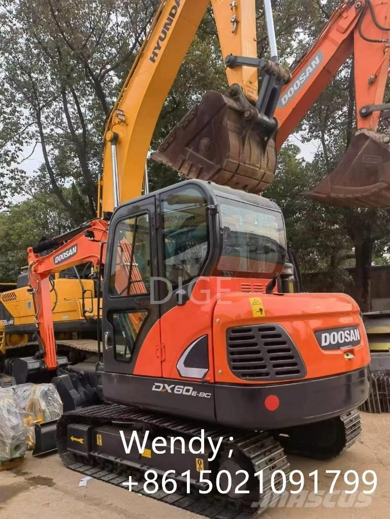 Doosan DX 60 Mini ekskavatori < 7 t
