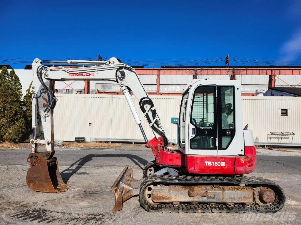 Takeuchi TB 180 FR Kāpurķēžu ekskavatori