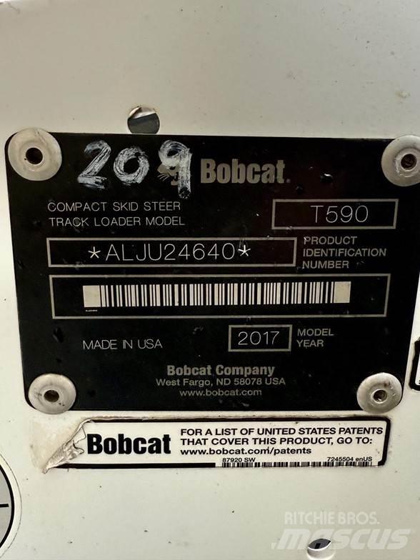 Bobcat T590 Lietoti riteņu kompaktiekrāvēji