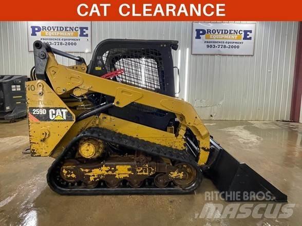 CAT 259D Lietoti riteņu kompaktiekrāvēji