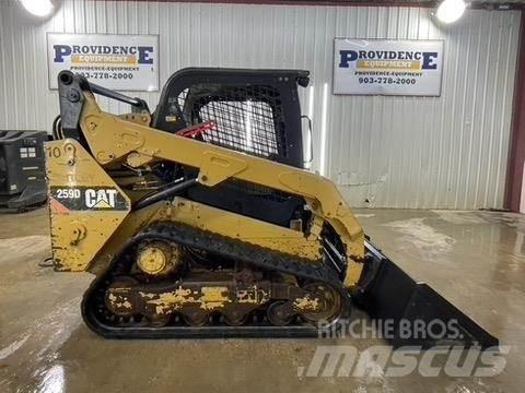 CAT 259D Lietoti riteņu kompaktiekrāvēji