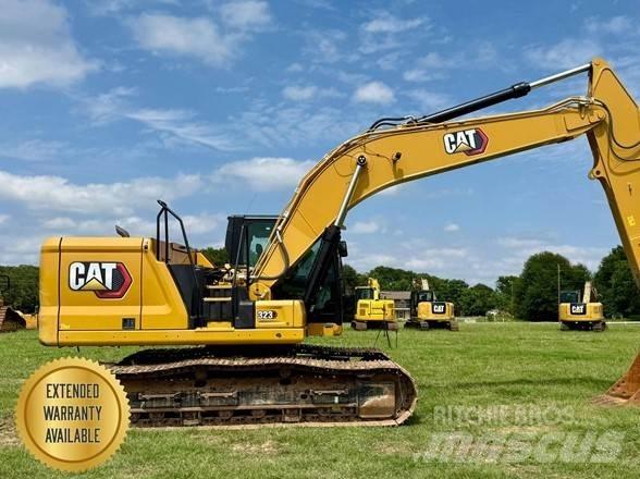 CAT 323 Kāpurķēžu ekskavatori