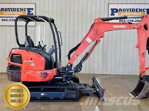 Kubota KX033-4 Mini ekskavatori < 7 t