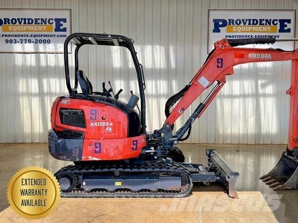 Kubota KX033-4 Mini ekskavatori < 7 t