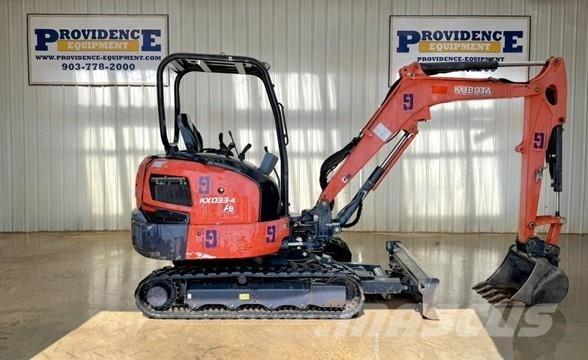 Kubota KX033-4 Mini ekskavatori < 7 t