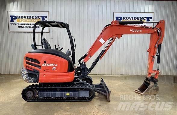 Kubota KX040-4 Mini ekskavatori < 7 t
