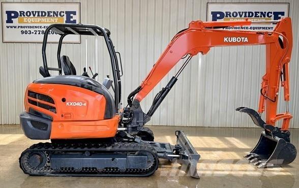 Kubota KX040-4 Mini ekskavatori < 7 t