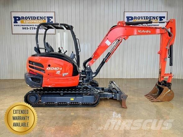 Kubota KX040-4 Mini ekskavatori < 7 t