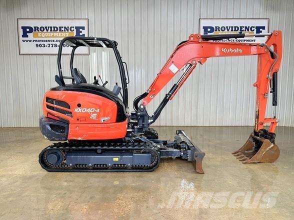 Kubota KX040-4 Mini ekskavatori < 7 t