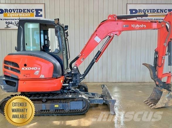 Kubota KX040-4 Mini ekskavatori < 7 t