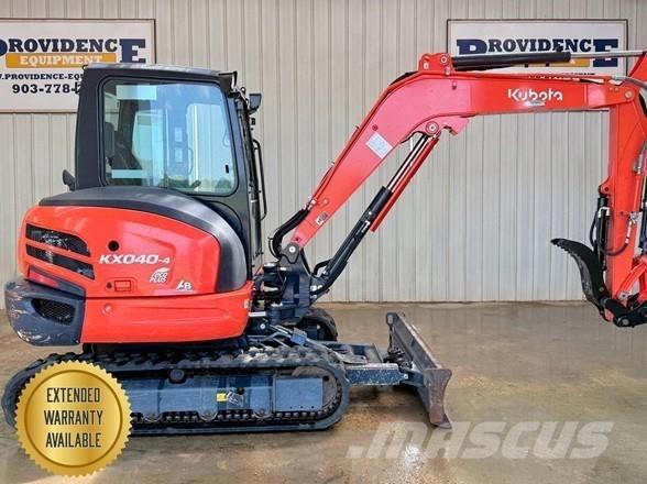 Kubota KX040-4 Mini ekskavatori < 7 t