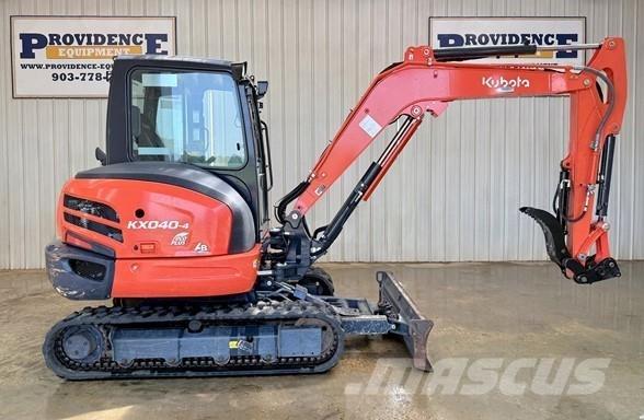 Kubota KX040-4 Mini ekskavatori < 7 t