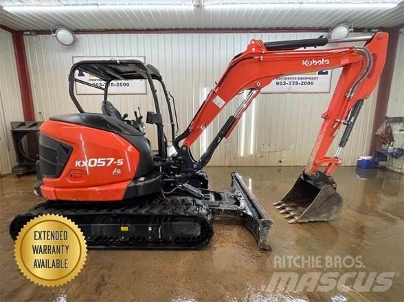 Kubota KX057-5 Kāpurķēžu ekskavatori
