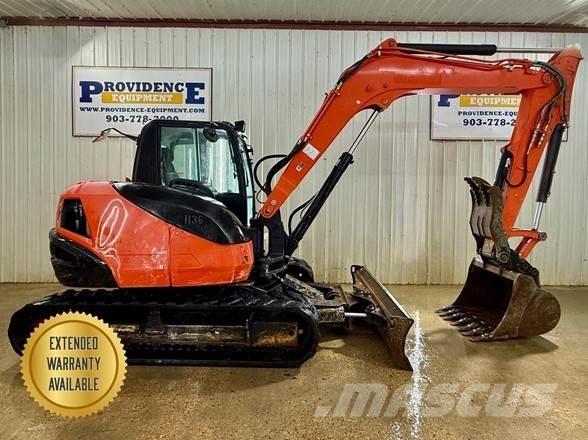 Kubota KX080-4 Kāpurķēžu ekskavatori