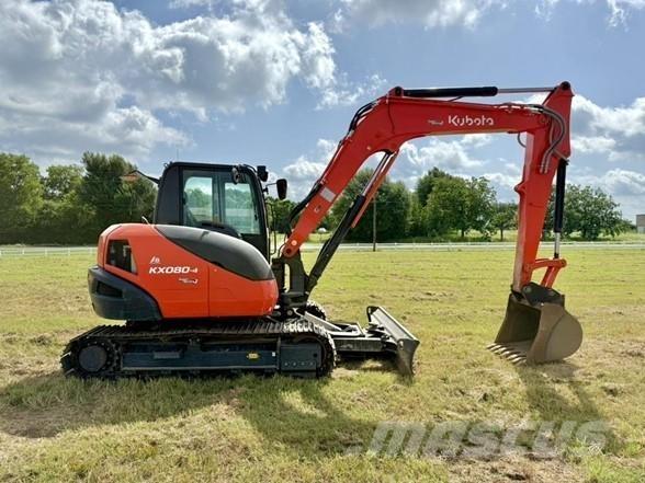 Kubota KX080-4 Kāpurķēžu ekskavatori