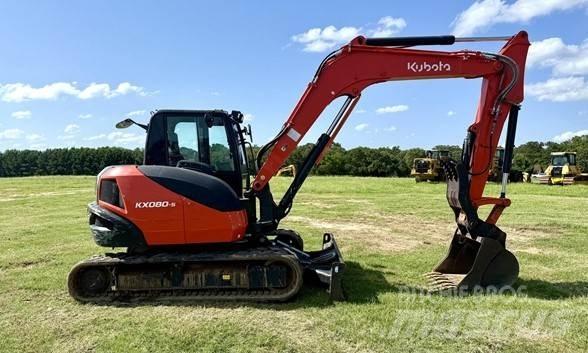 Kubota KX080-5 Kāpurķēžu ekskavatori