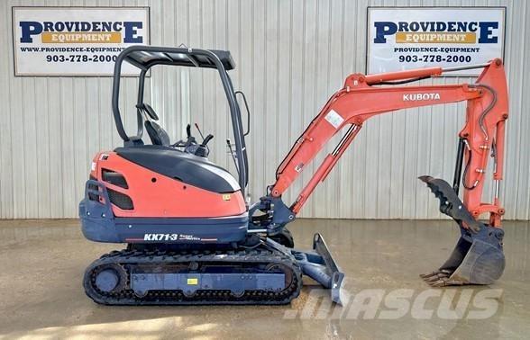 Kubota KX71-3 Mini ekskavatori < 7 t
