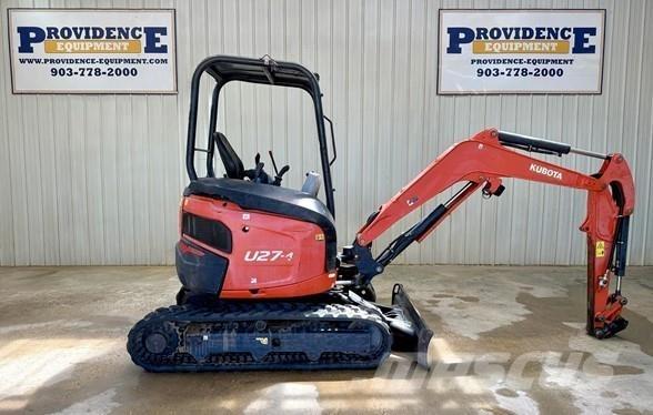Kubota U27-4 Mini ekskavatori < 7 t