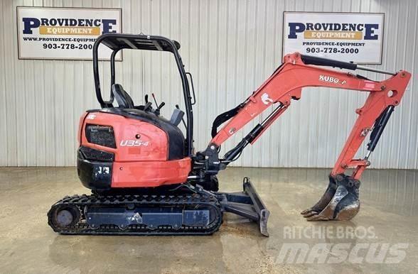Kubota U35-4 Mini ekskavatori < 7 t