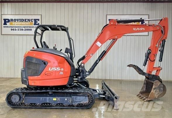 Kubota U55-4 Mini ekskavatori < 7 t