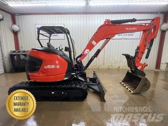 Kubota U55-5 Mini ekskavatori < 7 t