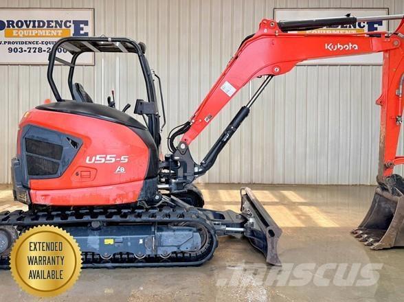 Kubota U55-5 Mini ekskavatori < 7 t