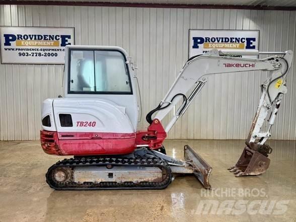 Takeuchi TB240 Mini ekskavatori < 7 t