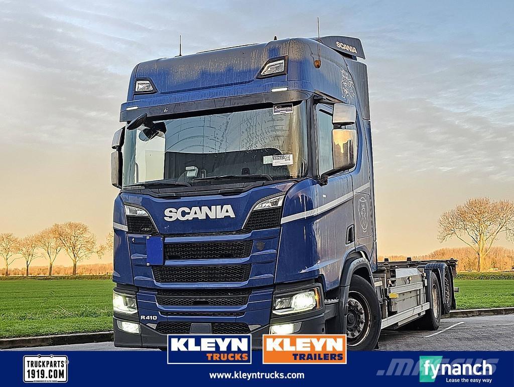 Scania R410 CNG Kabeļu pacēlājs nomontējamām kravas mašīnām