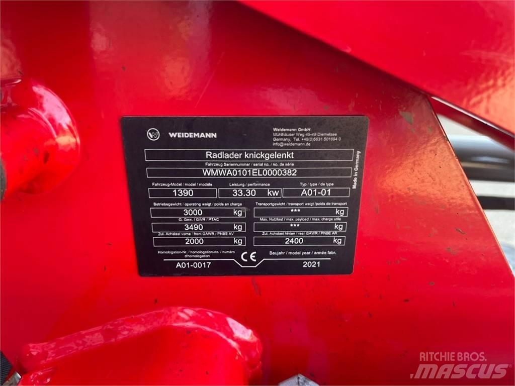 Weidemann 1390 Lauksaimniecība- Citi