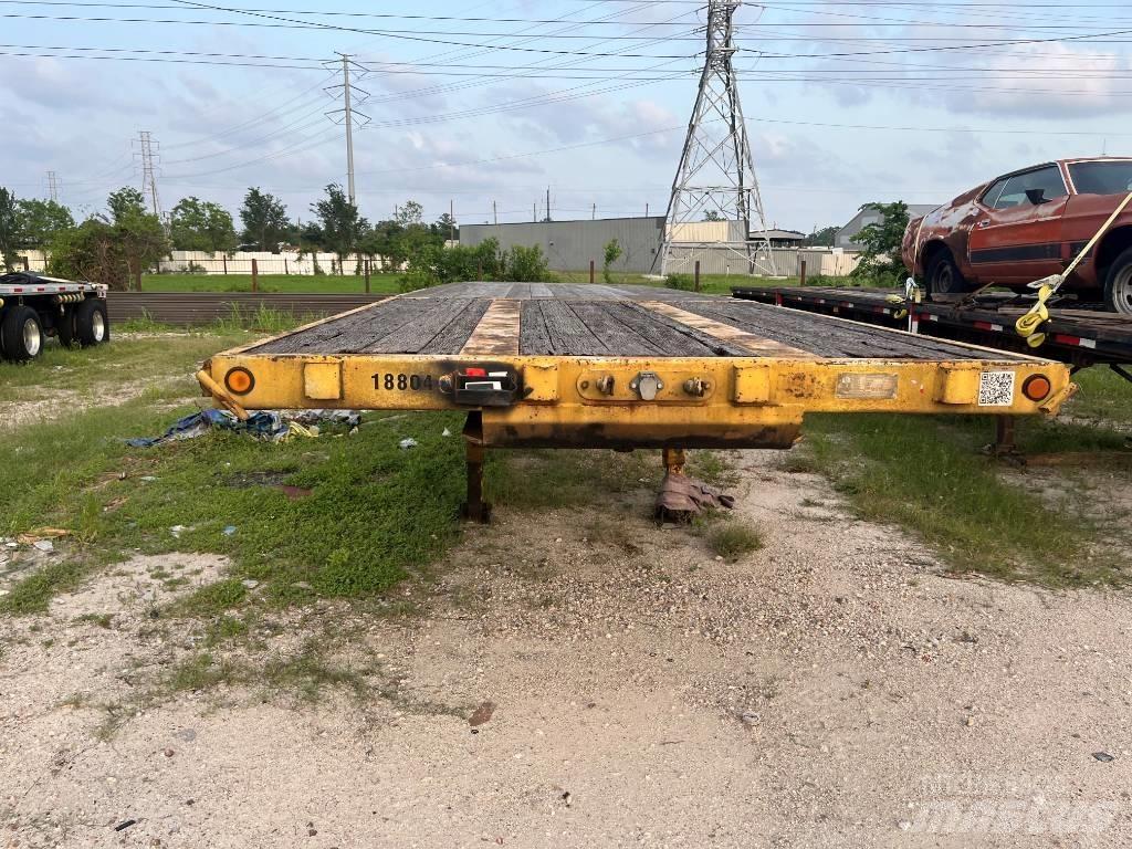 Trail King 3axle FBS Platformas/izkraušana no sāniem