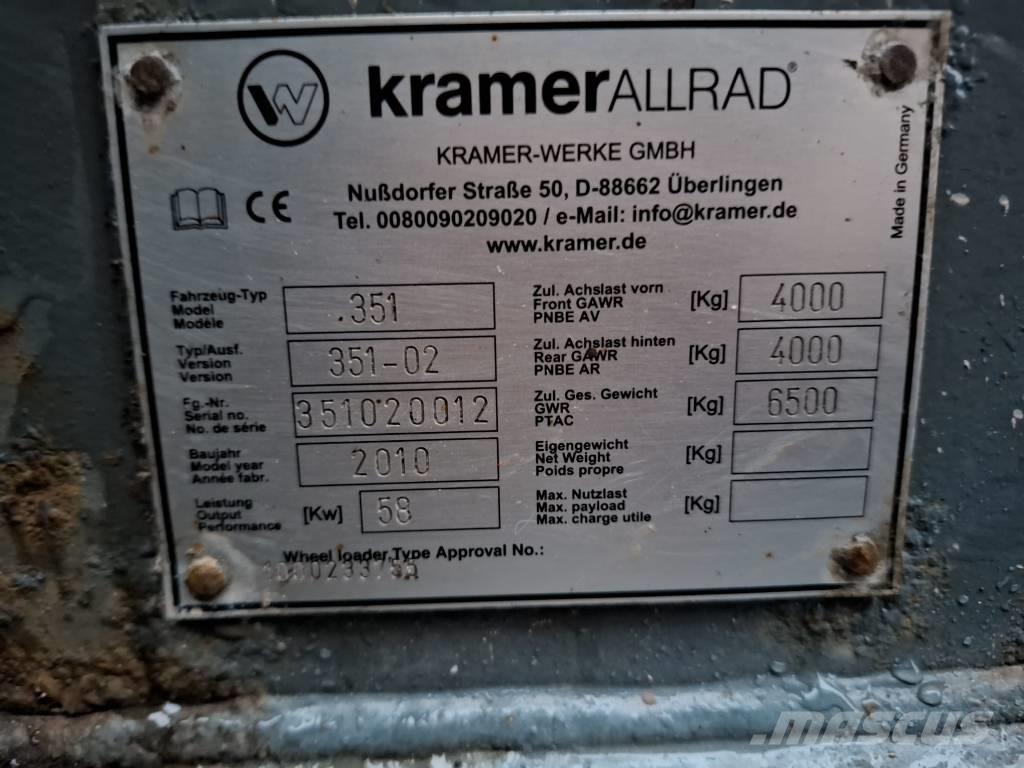 Kramer 480 Iekrāvēji uz riteņiem