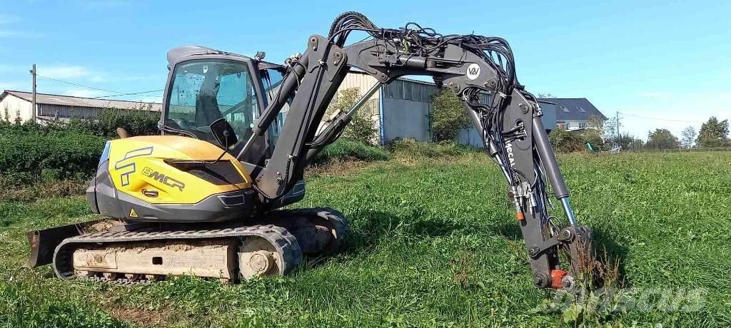 Mecalac 8 MCR Kāpurķēžu ekskavatori