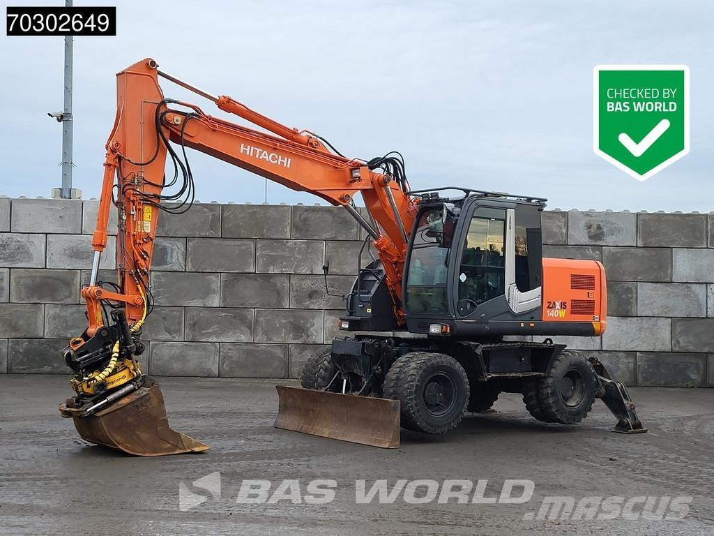 Hitachi ZX140W -3 Ekskavatori uz riteņiem