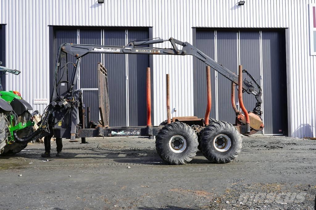 Nokka Skogsvagn Meža piekabes