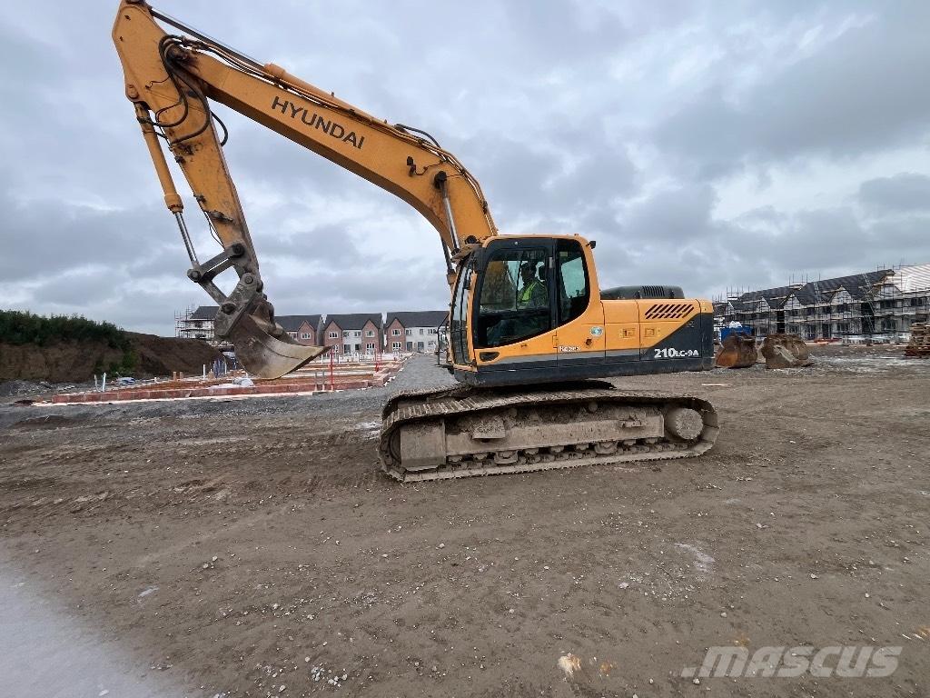 Hyundai 210-9! Kāpurķēžu ekskavatori