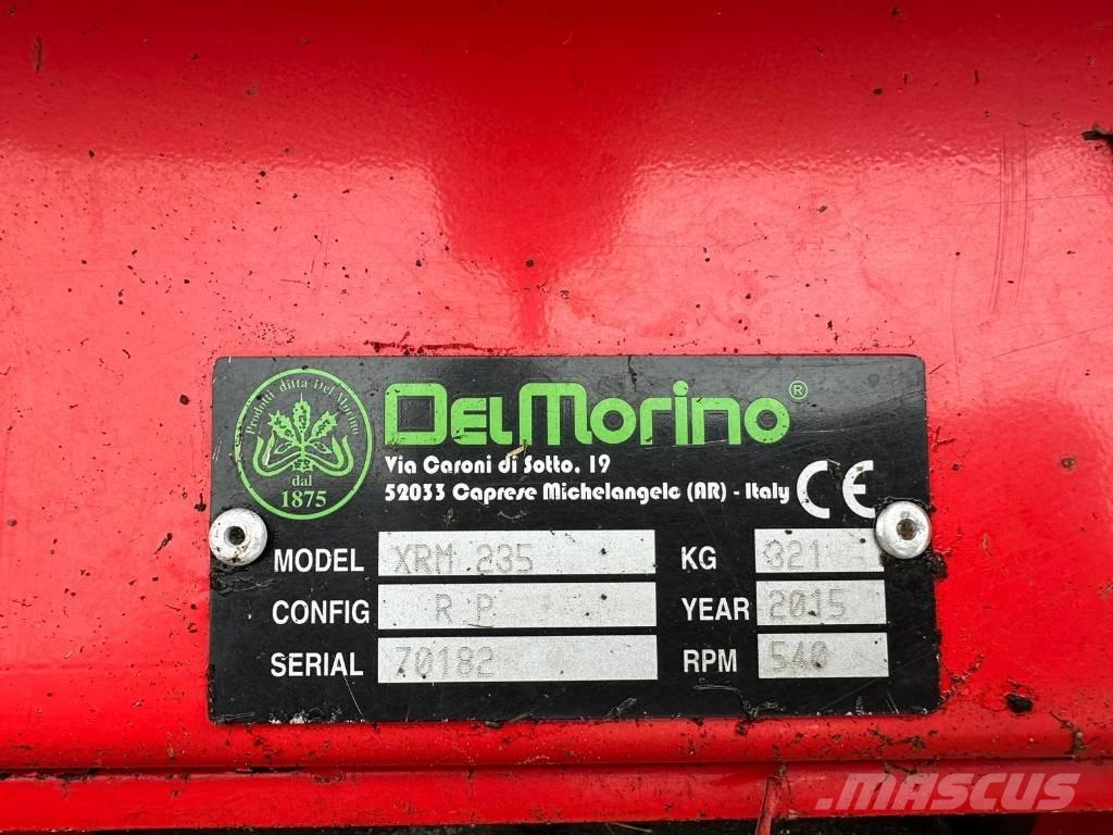 Del Morino XRM 235 Piekabināmās pļaujmašīnas