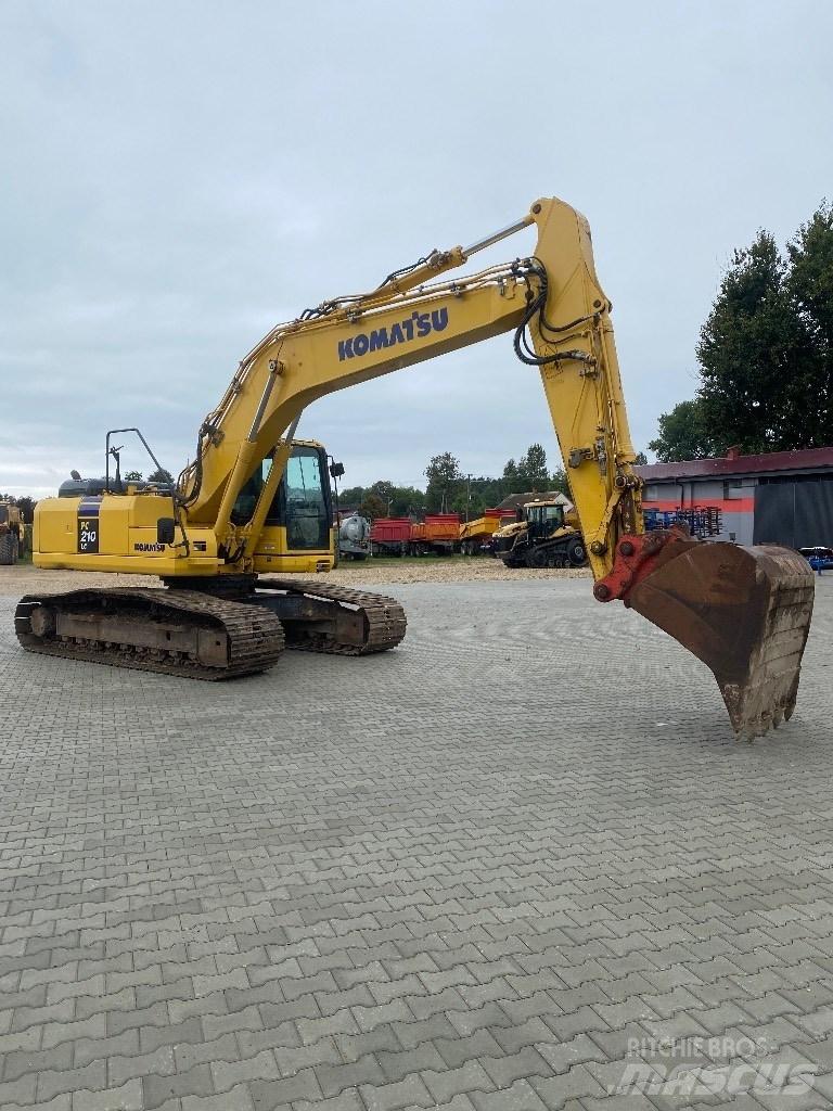Komatsu PC 210 LC-8 Kāpurķēžu ekskavatori