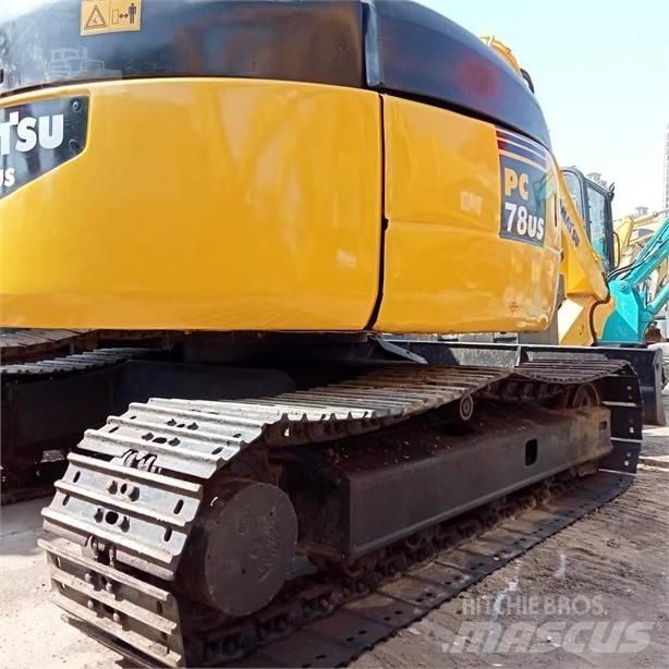 Komatsu PC78US-6 Kāpurķēžu ekskavatori