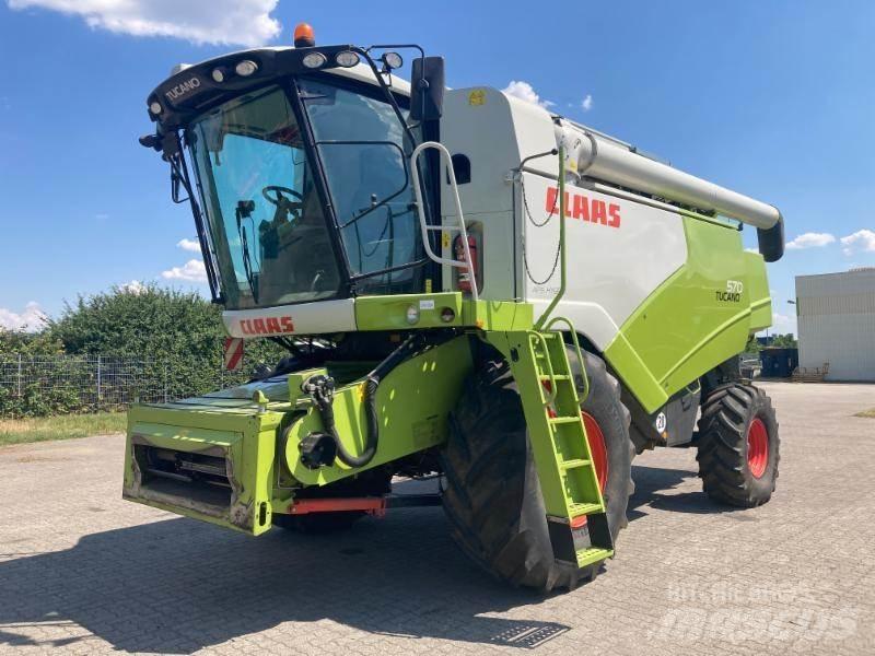 CLAAS TUCANO 570 Ražas novākšanas kombaini