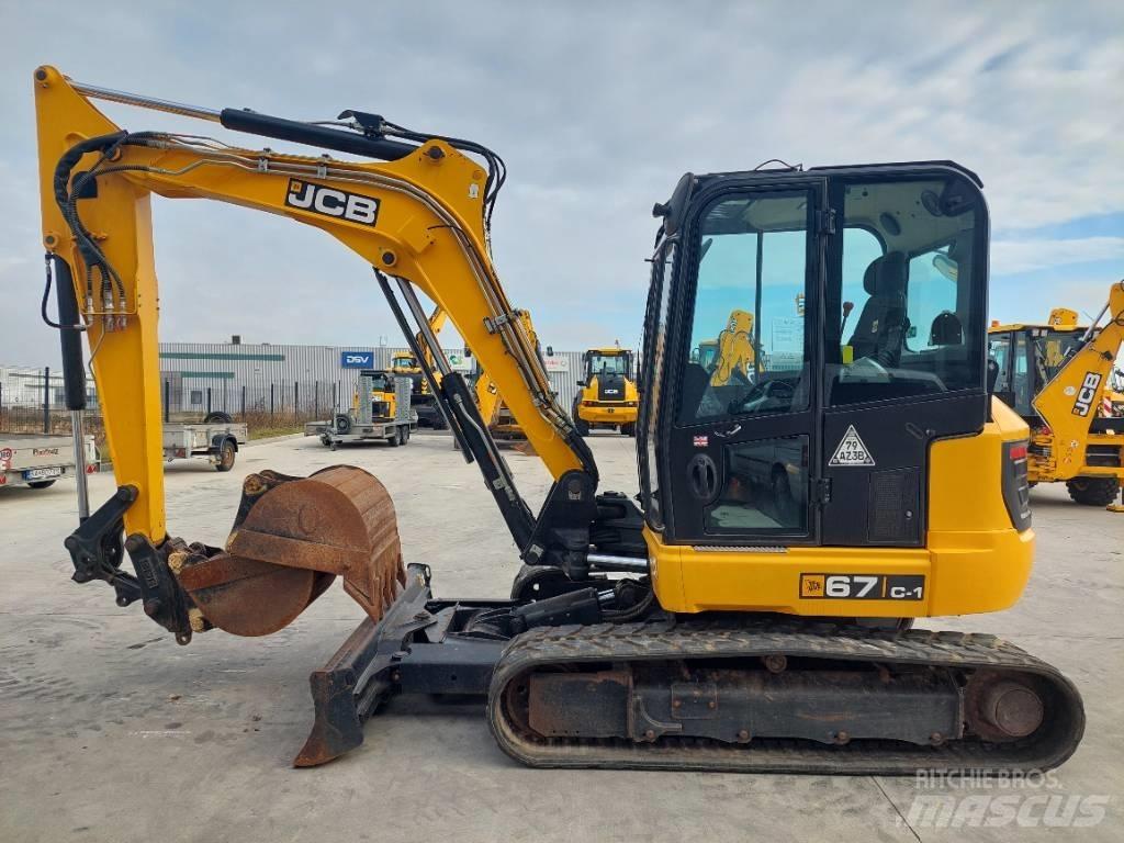 JCB 67 C-1 Mini ekskavatori < 7 t