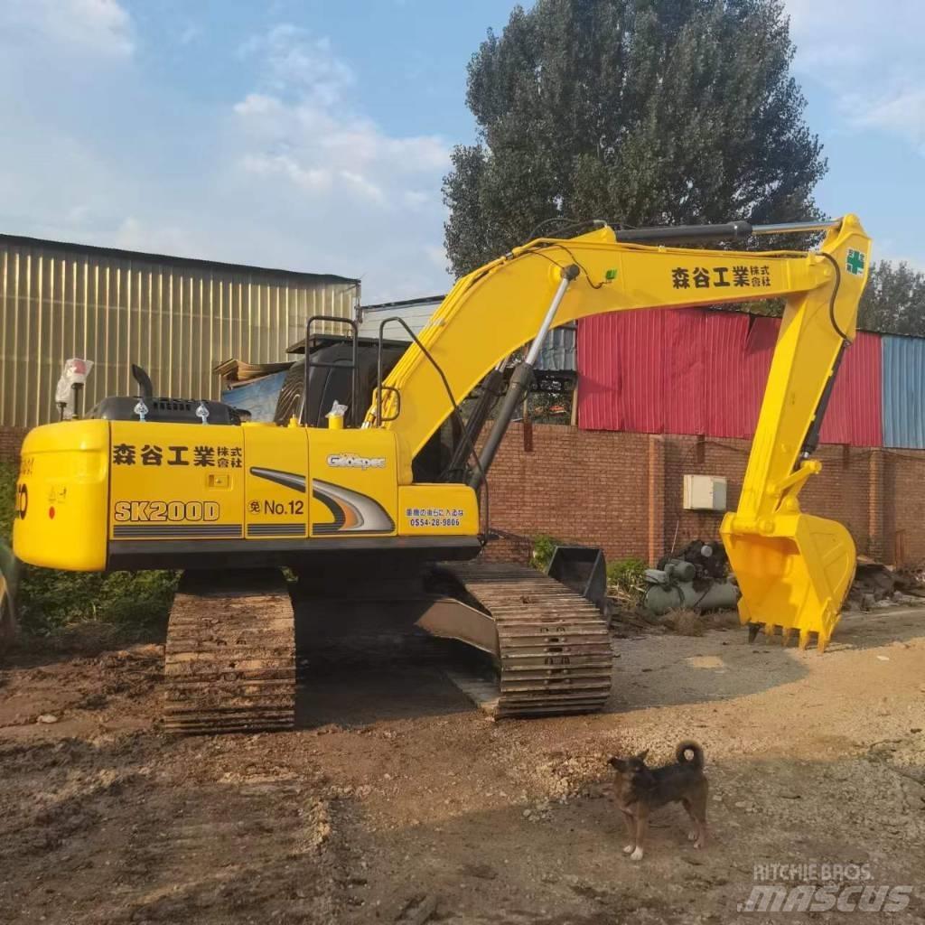Kobelco SK200D Kāpurķēžu ekskavatori