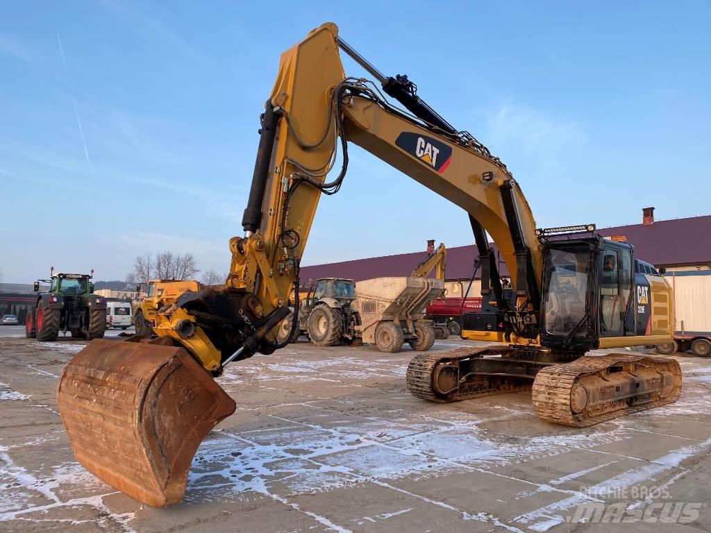 CAT 329 EL Kāpurķēžu ekskavatori