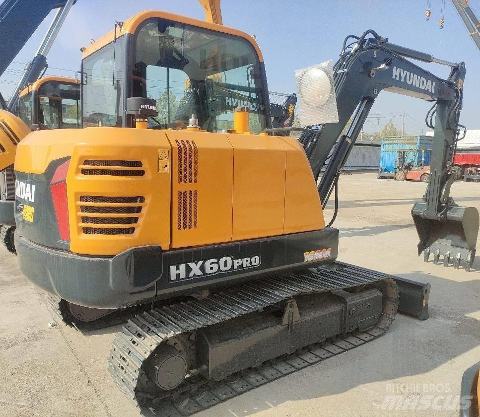 Hyundai HX 60 Pro Kāpurķēžu ekskavatori