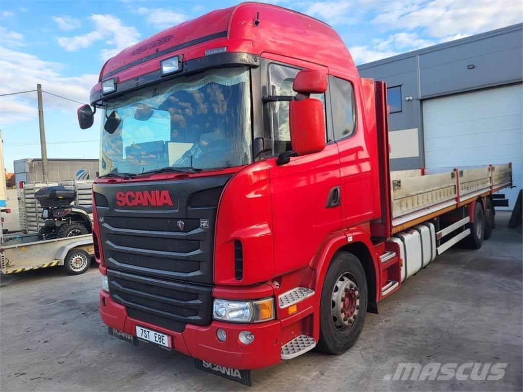 Scania G420 LB 6X2 Platformas/izkraušana no sāniem