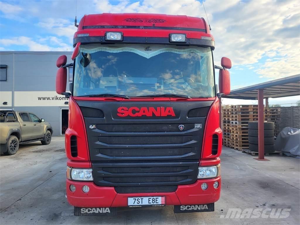 Scania G420 LB 6X2 Platformas/izkraušana no sāniem